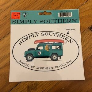 Simply Southern Car Decal
